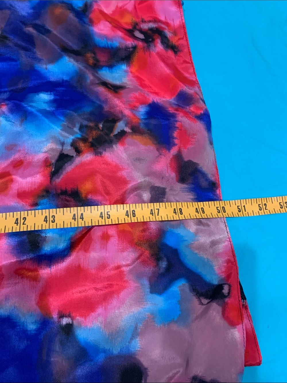 Jessica Simpson Strapless Floral Maxi Dress in Blue, Pink & Purple - Picture 8 of 8
